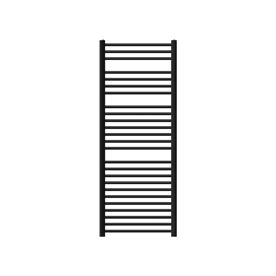 LuxeBath Badheizkörper Sahara Handtuchheizkörper Schwarz Matt mit Seitenanschluss B: 60 cm, H: 150 cm - Bild 3