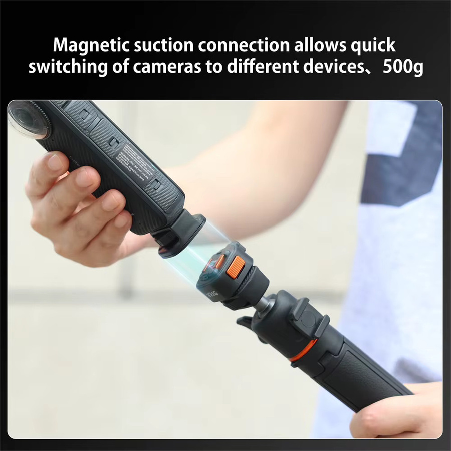 VRIG Claw Mini Schnellwechsel-System-Kit 1/4 Zoll Stativ-Basishalterung und Kamera-Adapter in Schwarz für Sony Canon Nikon DSLR-Kameras und Lichtstative - Bild 3
