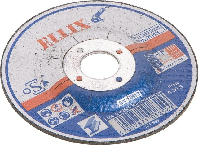 ELLIX Trennscheibe für Metall gekröpft Ø 115 mm - Bild 1
