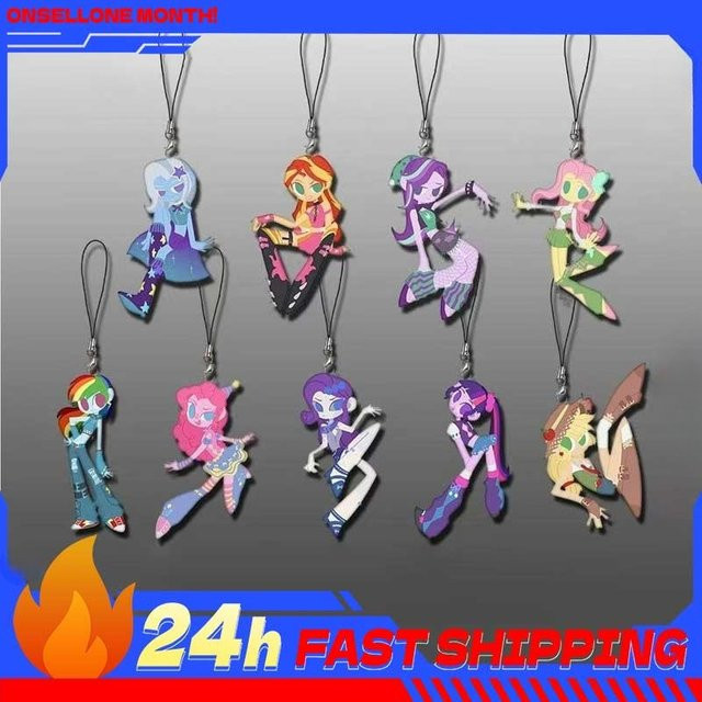 KAYOU My Little Pony Sunset Shimmer Figur, Handyband, Trixie Figurine, Set - Bild 1