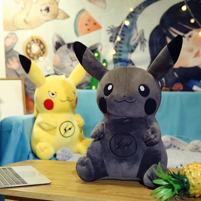 Pokémon Pikachu Plüschtier, Schwarz, Bunt / Mehrfarbig - Bild 4