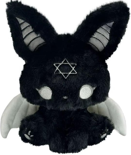 Alice Dark Messenger Design Windpuppe, Plüsch, Tier-Plüschpuppe, Schwarz - Bild 1