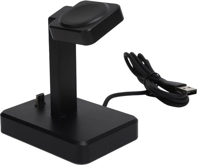 KONNWEI 2-in-1 Ladestation für Samsung Galaxy Watch und Bluetooth-Ohrhörer, Schwarz - Bild 1