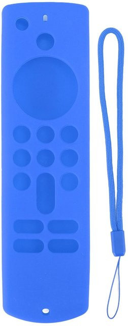 OutsideWorld Silikon-Fernbedienungshülle für Fire TV Stick mit Trageband, Blau - Bild 1
