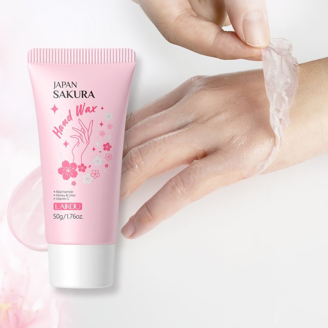 LAIKOU Japan Sakura Handwachs, Handpflege, 50g - Bild 1
