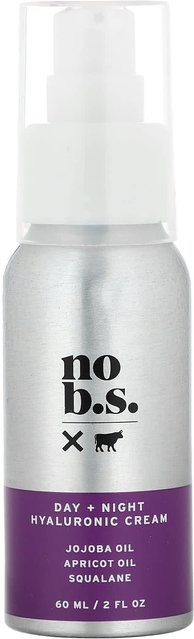 No BS Skincare Tag+Nacht Hyaluroncreme, 60 ml, mit Hyaluronsäure - Bild 1