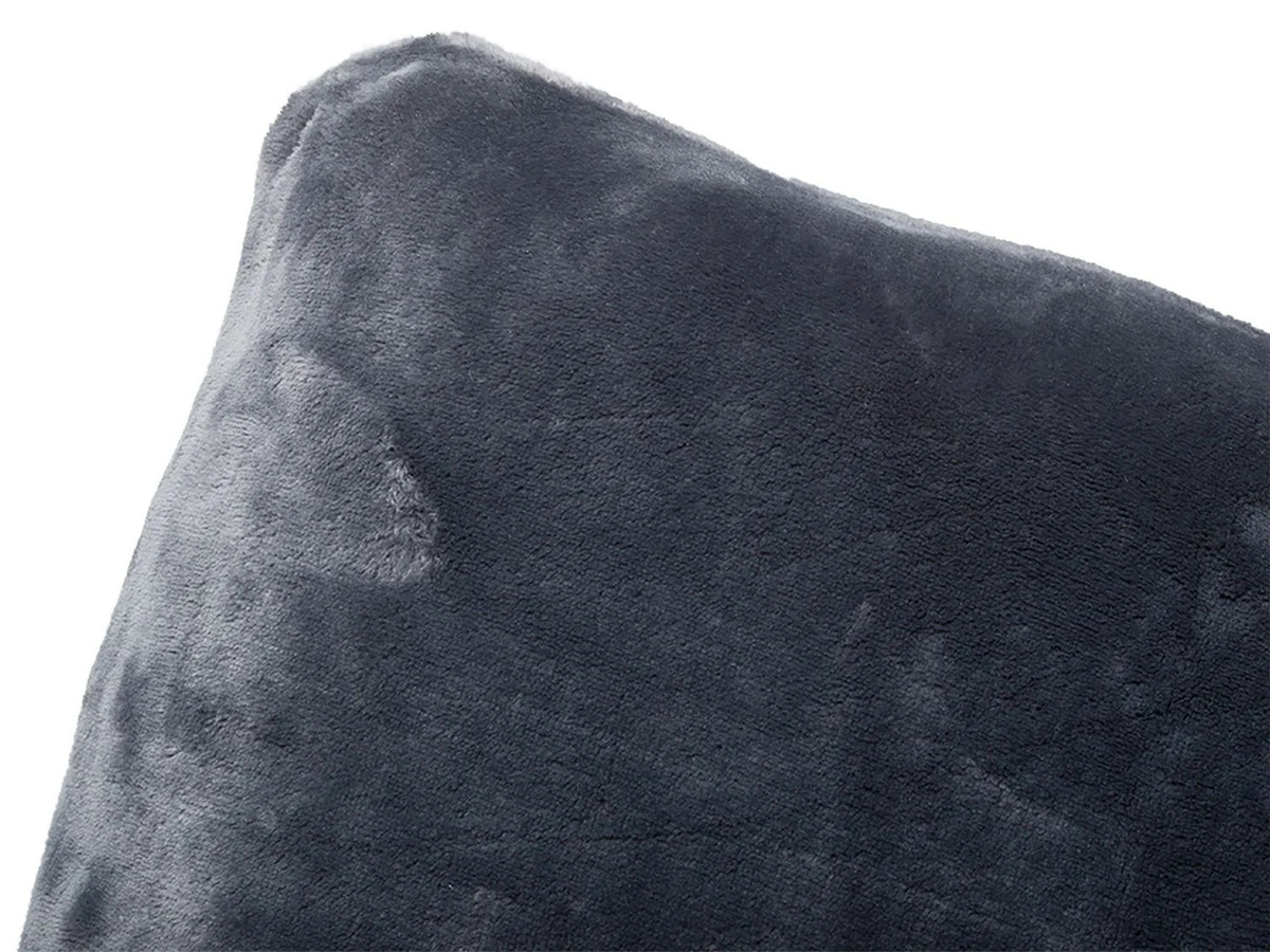 GÖZZE Premium Cashmere-Feeling Dekokissen Anthrazit B/H: 50 x 50 cm - Bild 1