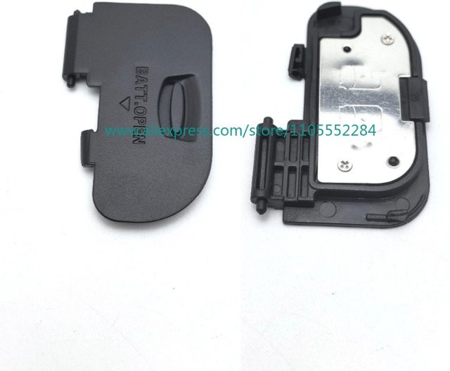 Canon EOS 90D Batteriefachdeckel Ersatzteil in Schwarz - Bild 1
