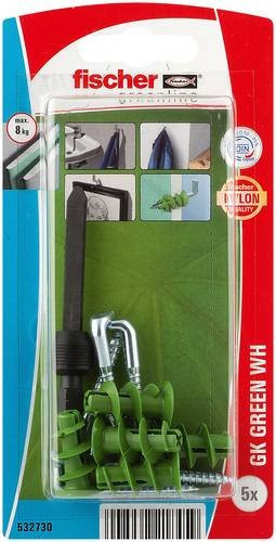 Fischer Gipskartondübel Green 22mm - Bild 1