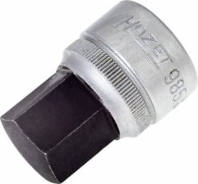 Hazet Schraubendreher-Steckschlüssel-Einsatz 985-19 s in Silber, 1/2 Zoll, 19 mm - Bild 1