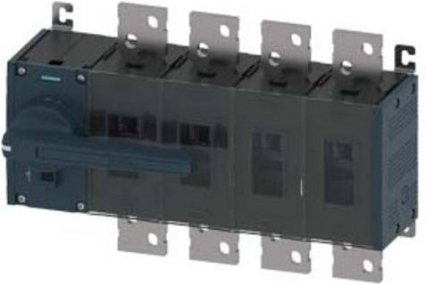 Siemens Lasttrennschalter 4polig 1250A 8 Schließer 8 Öffner 690 V/AC grau 690 V/AC 3KD52420RE100 - Bild 1