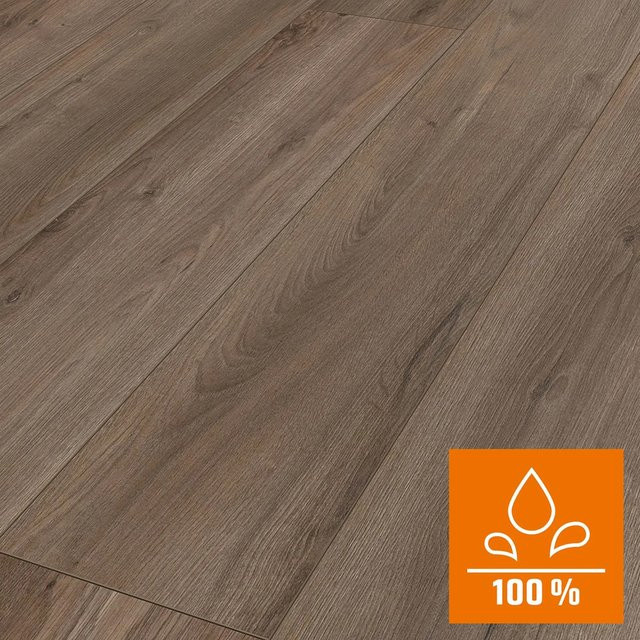 Classen Grande XXL Laminat Eiche Chillon Braun 8 mm wasserfest - Bild 1