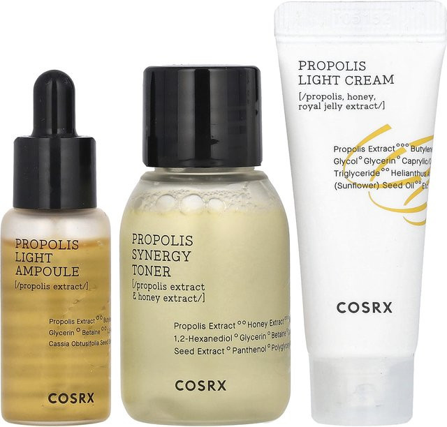CosRx Honey Glow Kit, 3 Stück, mit Propolis- und Honig-Extrakt - Bild 1