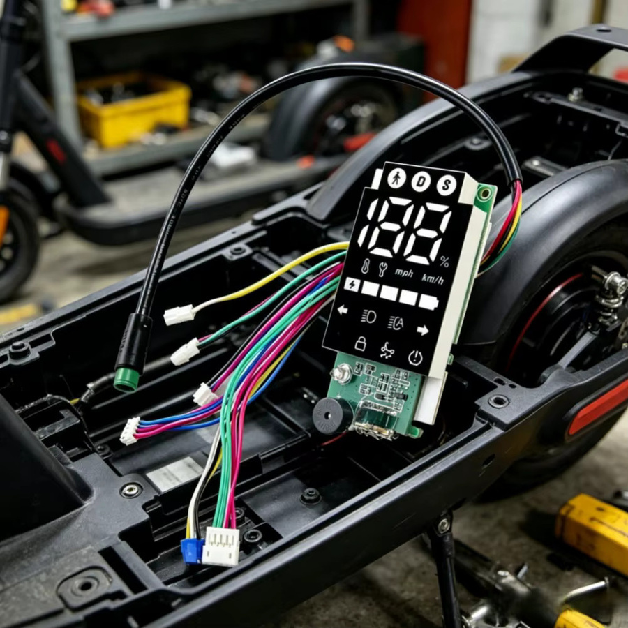 Xiaomi Ersatz-Display-Panel für den Elektroroller 5 Max mit Instrumentenanzeige und Geschwindigkeitsanzeige - Bild 2