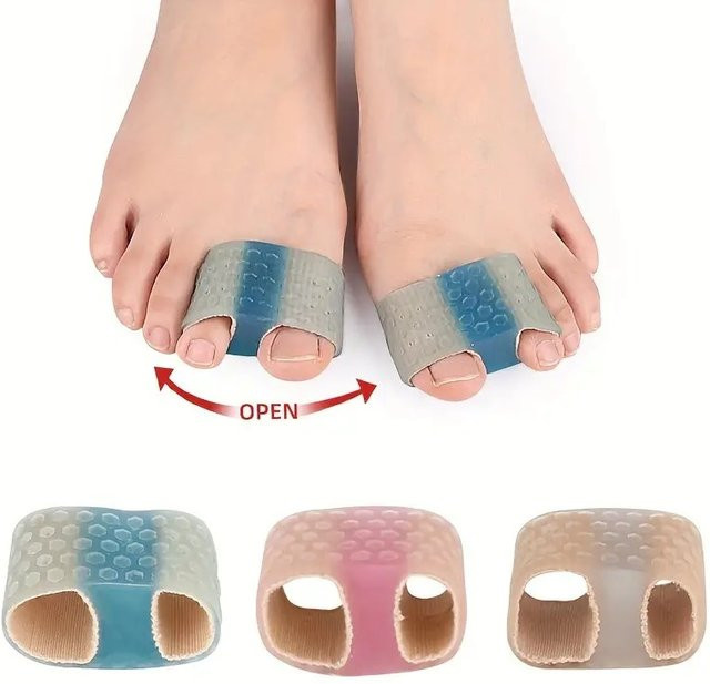 RooRuns Doppel-Zehenabscheider, Unisex, Hallux Valgus Orthese - Bild 1