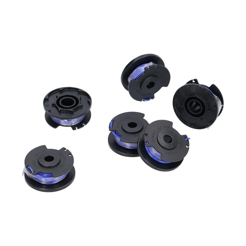 6er Set Kkmoon Ersatz-Spulen für Ryobi 18V 24V 40V Rasentrimmer aus Nylon und ABS - Bild 3