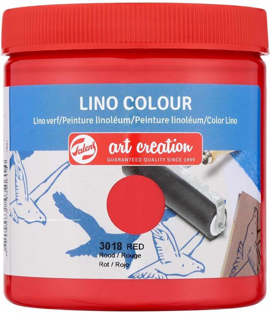 Royal Talens Linoleumfarbe Rot - Bild 1