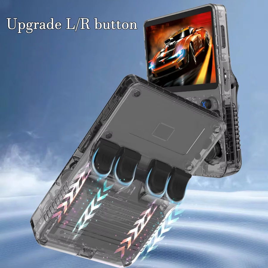 ZUIDID R36S Retro Handheld-Videospielkonsole in Grün mit 3,5-Zoll-IPS-Bildschirm und 128 GB Speicher - Bild 4