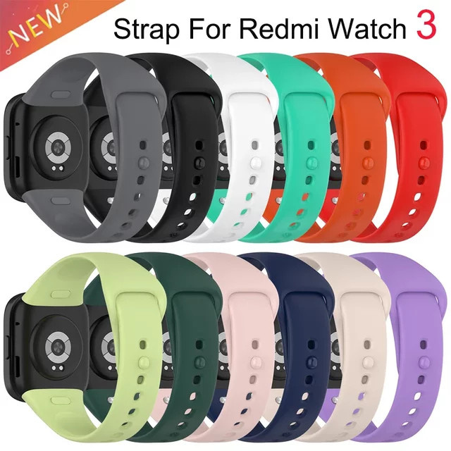 Xiaomi Uhrenarmband Silikon, Redmi Watch 3, Unisex - Bild 1