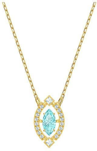 Swarovski Halskette, Kristall, Gold, Damen - Bild 1