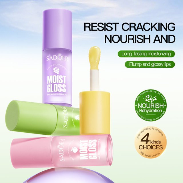 SADOER Fruit Crystal Jelly Lippenöl, Unisex - Bild 1