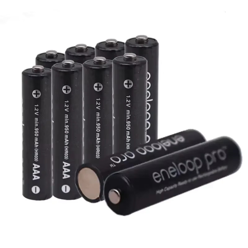 Panasonic Eneloop Pro AAA-Batterien mit 950 mAh, wiederaufladbar, Schwarz - Bild 2
