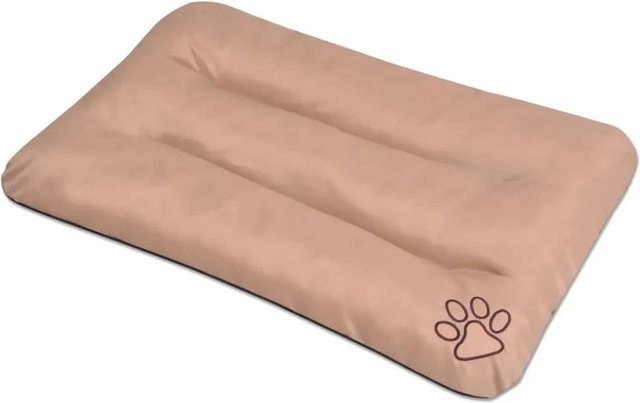 vidaXL Hundebett in Beige aus PU-beschichtetem Oxford-Gewebe und Polyester, Größe L - Bild 1