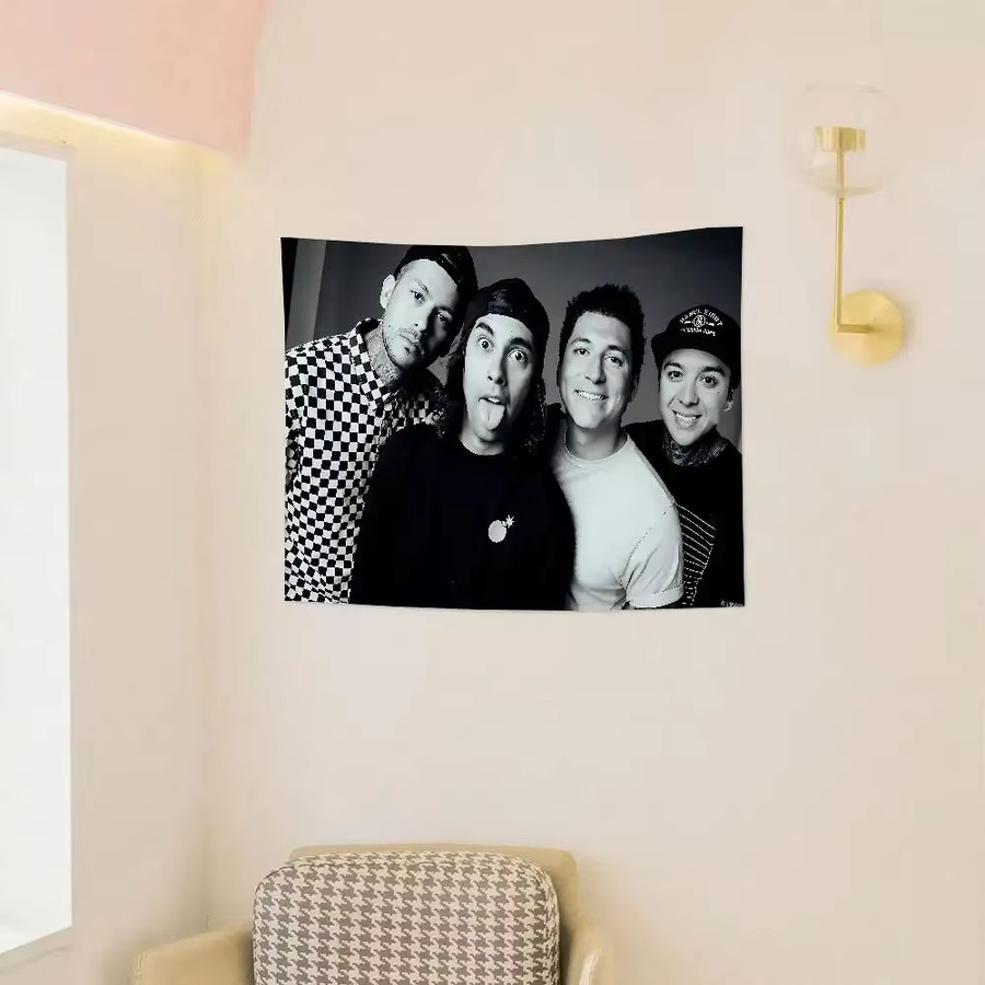 Pierce The Veil Band Collide With The Sky Wandteppich von 52TOYS in Multicolour, Rechteckiger Wandbehang aus Textil, Breite: 110 cm, Höhe: 60 cm - Bild 3
