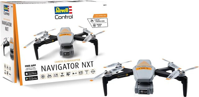 Revell Navigator NXT, RC Hi-Def Camera Drone, Grau - Bild 1