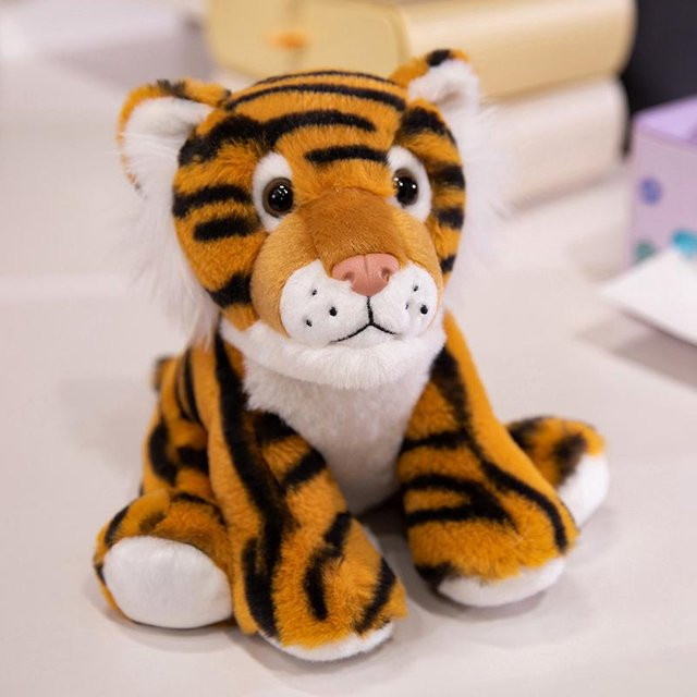 Kidsly Plüschpuppe Tigerprint, Plüsch / Textil, 23cm, Bunt / Mehrfarbig - Bild 1
