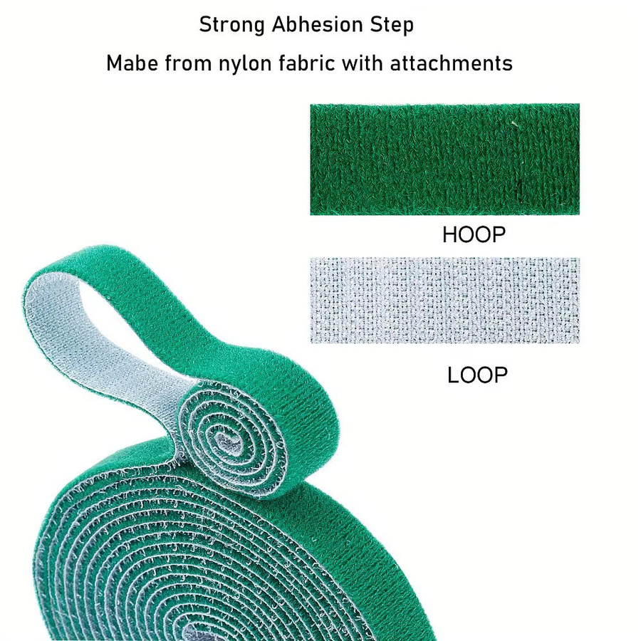 ELECAPITAL Kabelband aus Nylon in 6 Farben, Breite: 12 mm, wiederverwendbarer Kabel-Organizer für dein Kabelmanagement - Bild 5