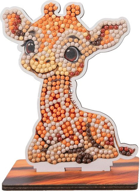 Craft Buddy Crystal Art Wildlife Buddies Giraffe Diamond Painting ab 6 Jahren - Bild 1