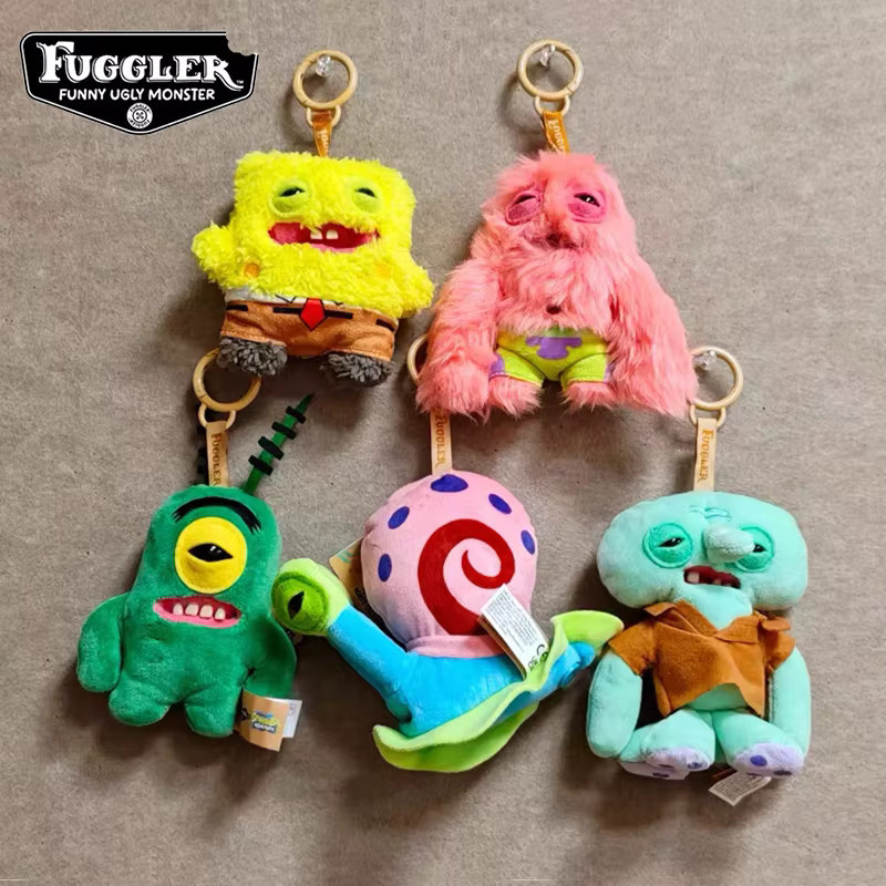 Fuggler SpongeBob Schwammkopf Puppe Anhänger, Plüsch, ab 4 Jahren - Bild 3