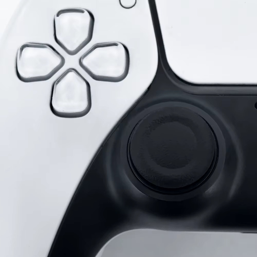 LOKPAD Ersatz- und Reparaturkappe für PS4 und PS5 Controller-Joysticks in Schwarz zur einfachen Installation ohne Demontage - Bild 2