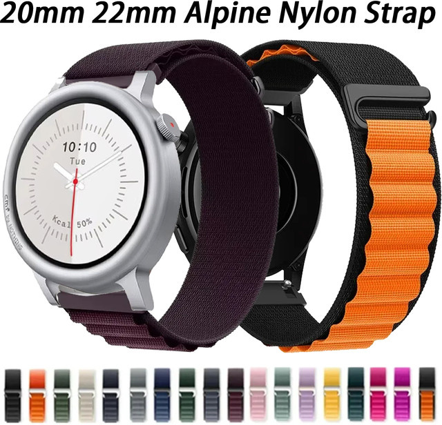 COROS Alpine Nylonarmband, Schwarz, Unisex - Bild 1
