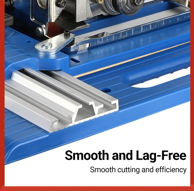 KKMOON Multifunktionale Kreissäge Zaunführung für die Holzbearbeitung in Blau aus Aluminiumlegierung und Kunststoff mit einer Führungslänge von 0-65 cm - Bild 1