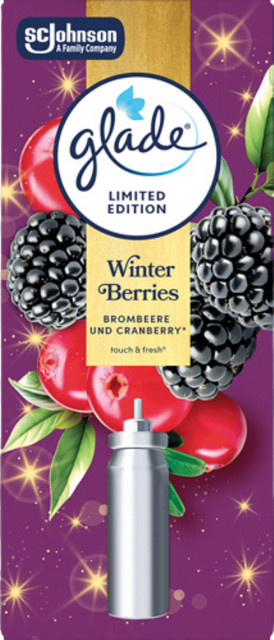 Glade Touch & Fresh Minispray Winter Berries Nachfüllung Kartusche 10ml multicolour - Bild 1