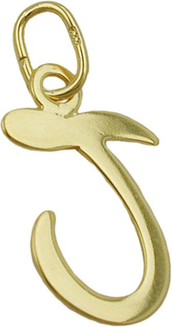 Paolo Renzo Buchstabenanhänger, 333 Gelbgold, 15x10mm, Unisex - Bild 1