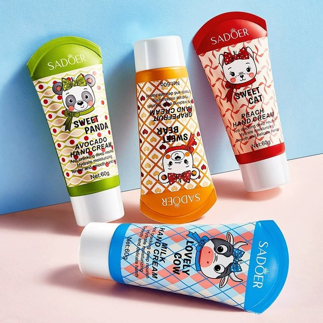 SADOER Milch-Avocado Handcreme, Feuchtigkeitsspendend, Unisex - Bild 1