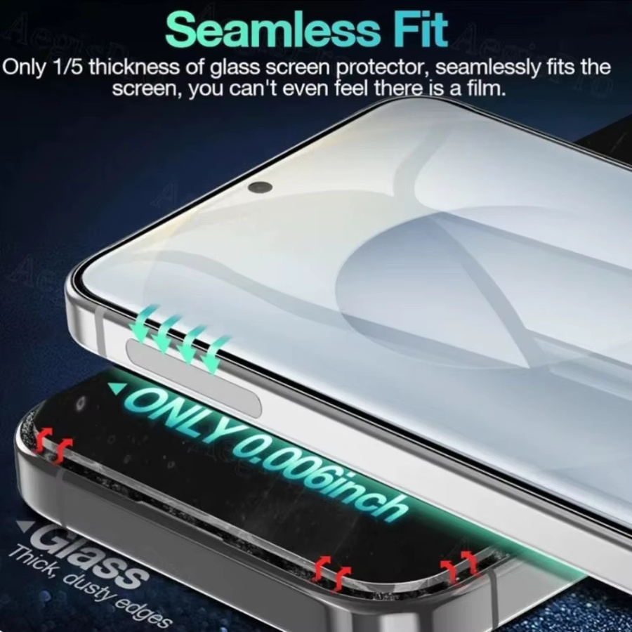 4 Stück HD Hydrogel Displayschutzfolie für Samsung Galaxy S21 S23 S24 FE S25 Ultra Plus S25 Edge, transparent und kratzfest - Bild 4