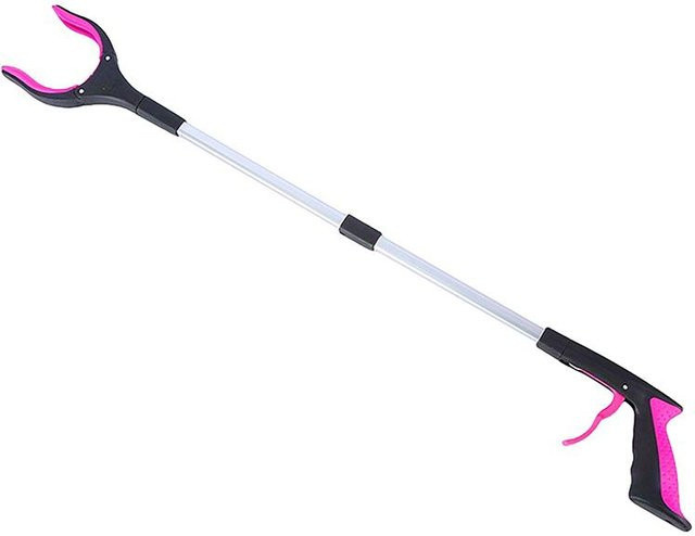 Faltbarer Müllgreifer Shine Inuse in Violett mit Greifer-Extender und Reacher-Funktion - Bild 1