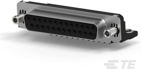 TE Connectivity D-SUB Steckverbinder Tray in Silber - Bild 1
