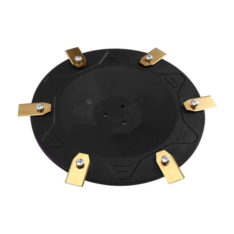 ABXD Ersatzscheiben-Set mit 6 Klingen und 36 Ersatzklingen in Schwarz für ECOVACS Goat O500, O800, O1200 sowie G1-800, G1-2000 und G1 Rasenmäher - Bild 3