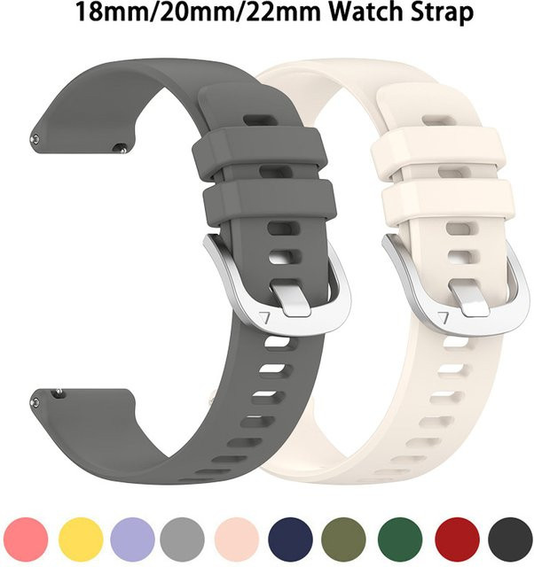 Uhrenarmband Silikon, Unisex - Bild 1