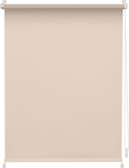Lichtblick Verdunkelungs-Rollo Klemmfix ohne Bohren, Farbe: beige, B/H: 80 x 200 cm - Bild 1