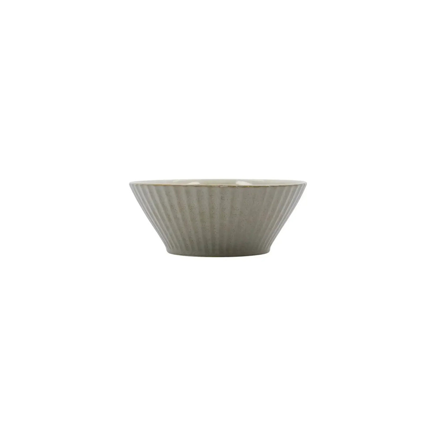 House Doctor Schale Pleat graubraun Durchmesser: 15 cm - Bild 1