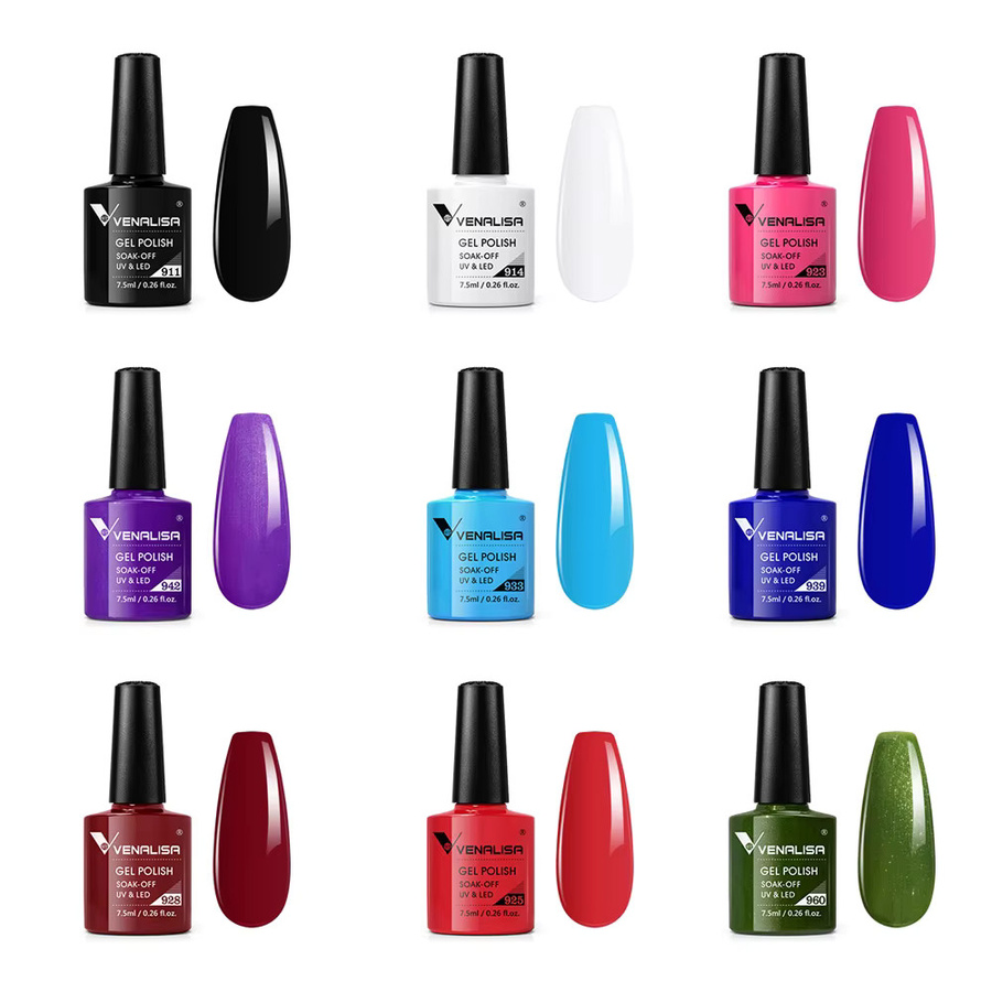Venalisa Nagel-Gel-Nagellack, Glänzend, 7,5 ml - Bild 3