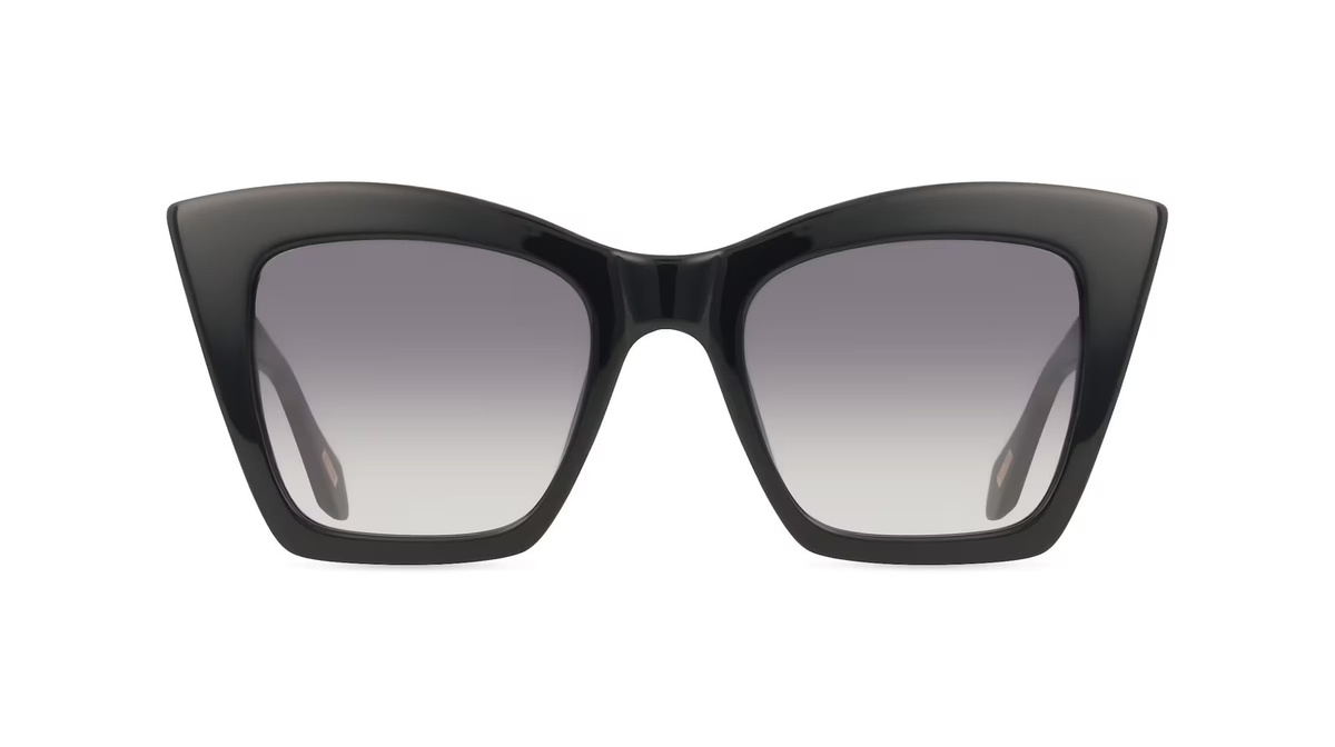 Just Cavalli SJC106 Sonnenbrille Vollrand, Quadratisch, Acetat, Unisex, schwarz, grau - Bild 1