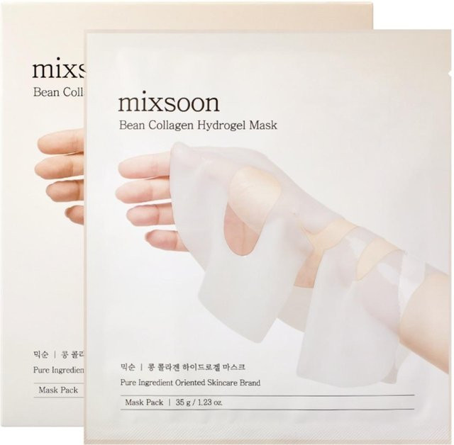 mixsoon Soja-Kollagen-Hydrogel-Maske, 5 Stück, Unisex - Bild 1