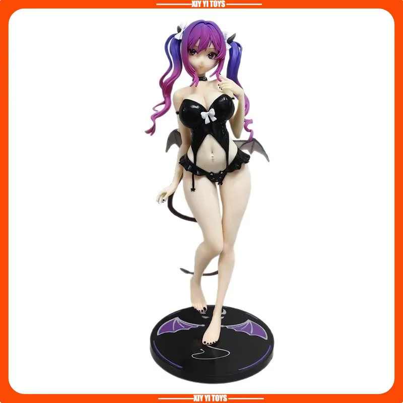 Gw Momoko Anime-Succubus-Figur, Einzelfigur, lila, Kunststoff - Bild 4